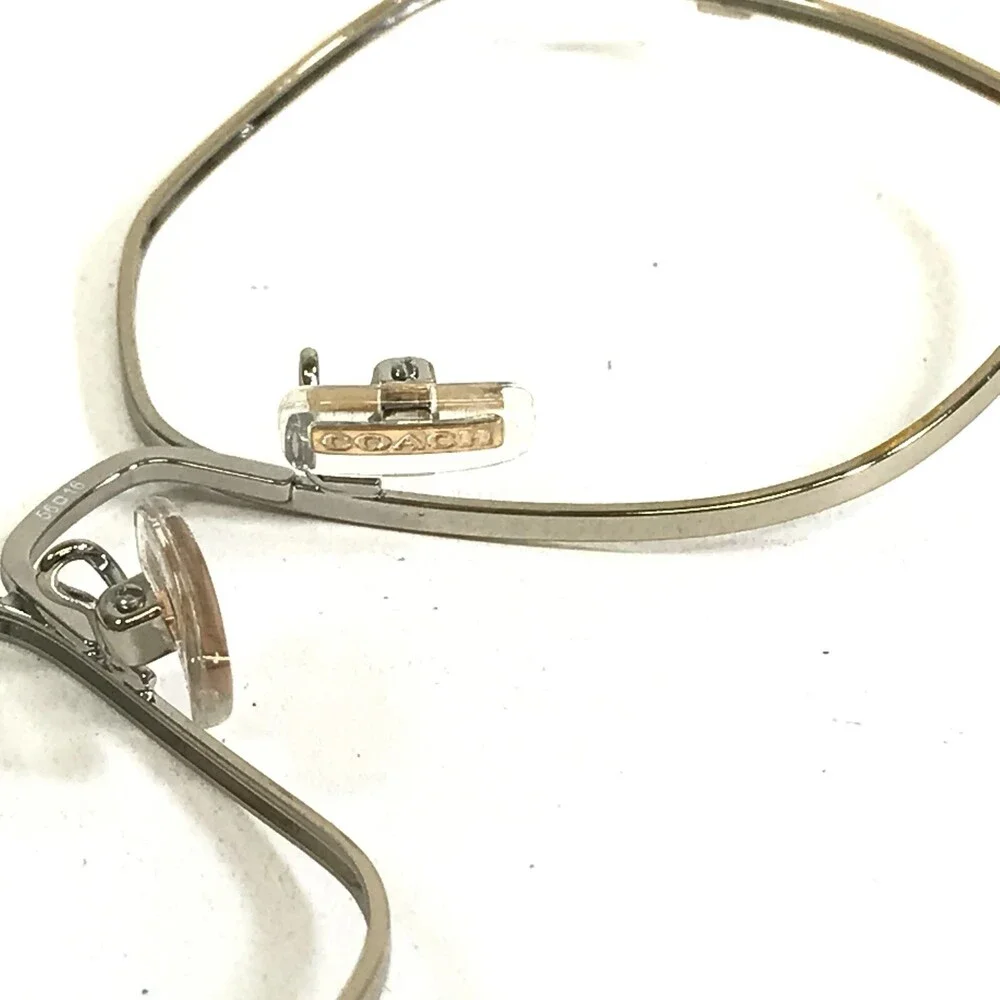 Coach Eyeglasses Frames HC 7091 L1062 900584 Yellow Gold Oversized 56-16-140